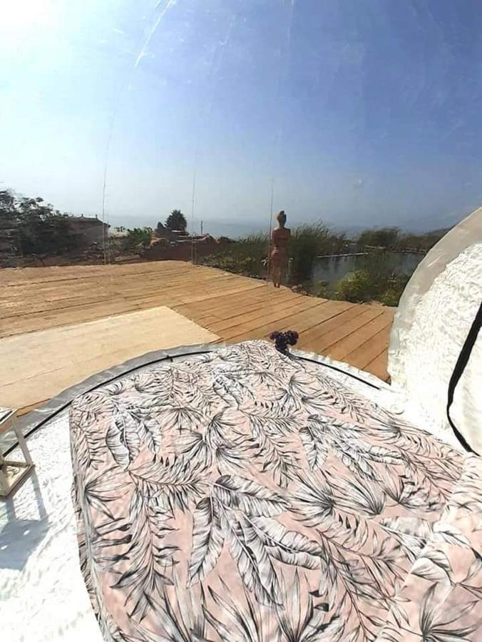 Pensjonat Eco Camping Nueva Vida Chío Zewnętrze zdjęcie